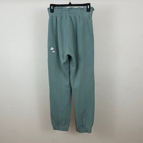 LoveShackFancy Mirabella Jogger - Indigo Hand Dye - Size Small - Picture 2 of 8